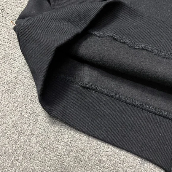 Aime Leon Dore Black Zip-Up Hoodie with White DoveGraphics - Picture 6 of 10